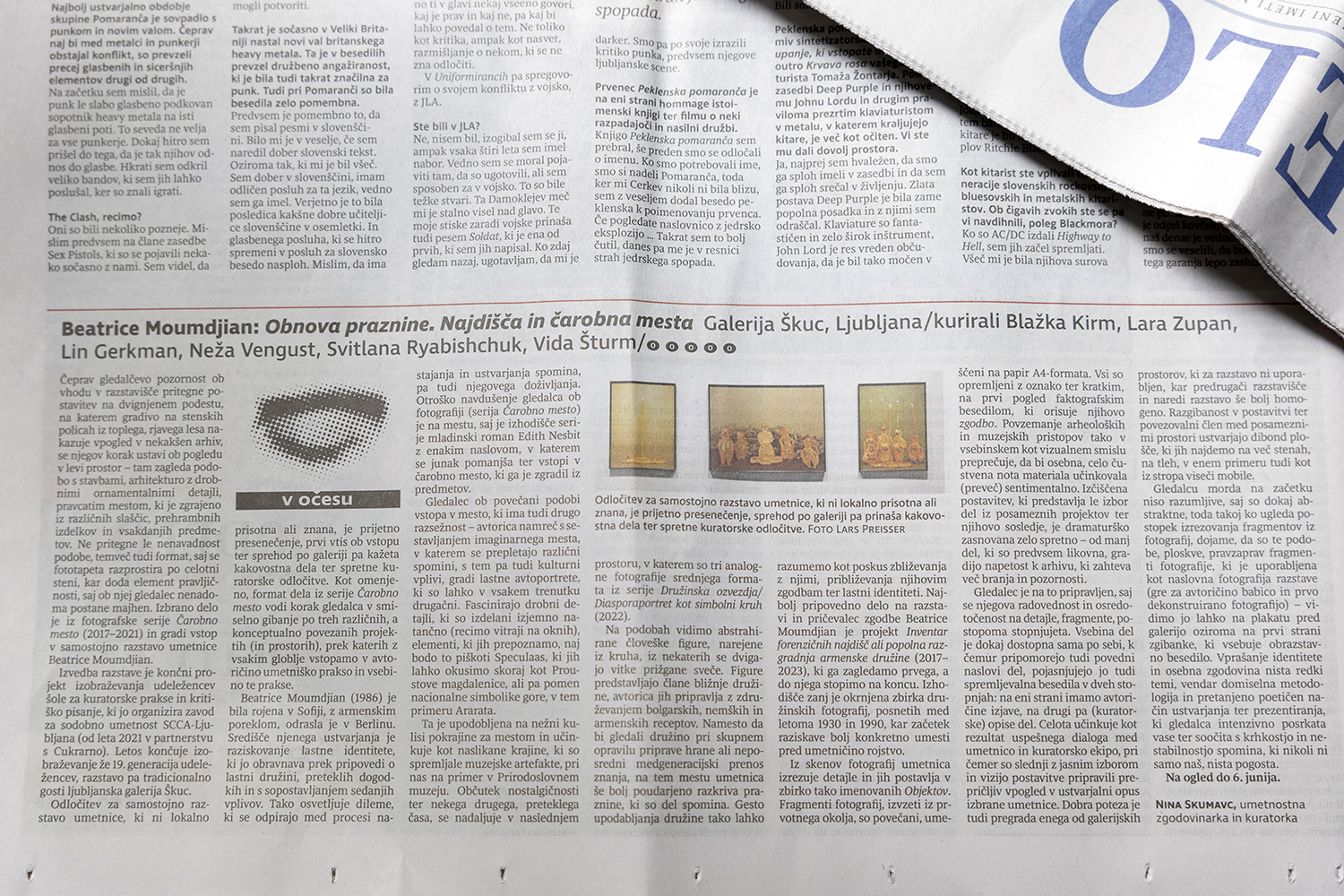 <p>Press, selection</p>
