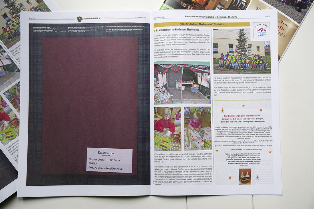 <p>2020<br />
Kunstprojekt Thallwitz</p>
